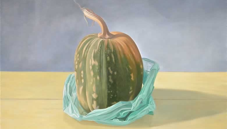 Calabaza, óleo sobre lienzo, 70 x 90, 2008.